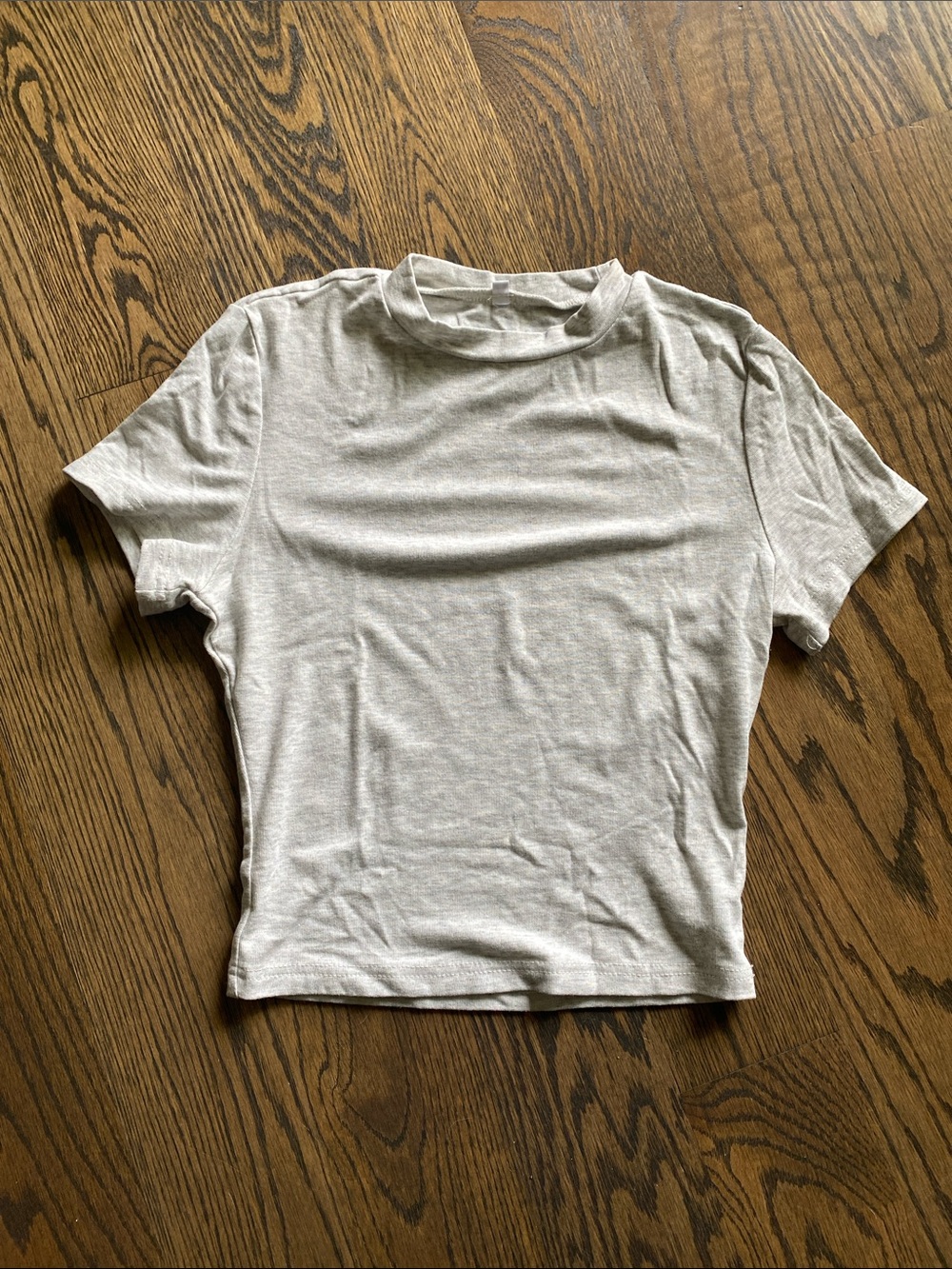 Light Gray Short Sleeve Shirt